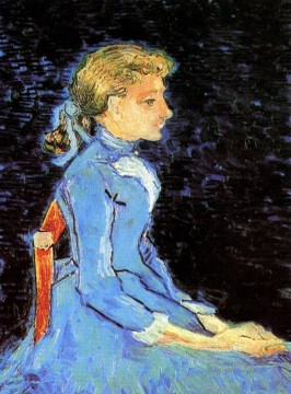 Portrait of Adeline Ravoux 2 Vincent van Gogh Oil Paintings